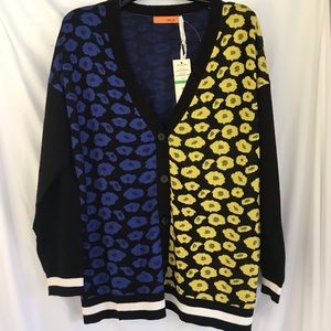 One A Womens Cardigan, Sz L, NWT